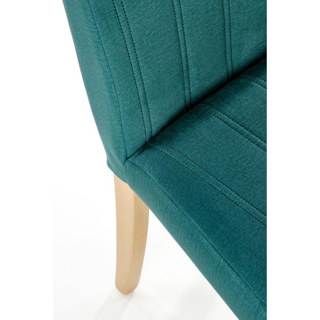 DIEGO 3 chair, color: quilted velvet Stripes - MONOLITH 37 4