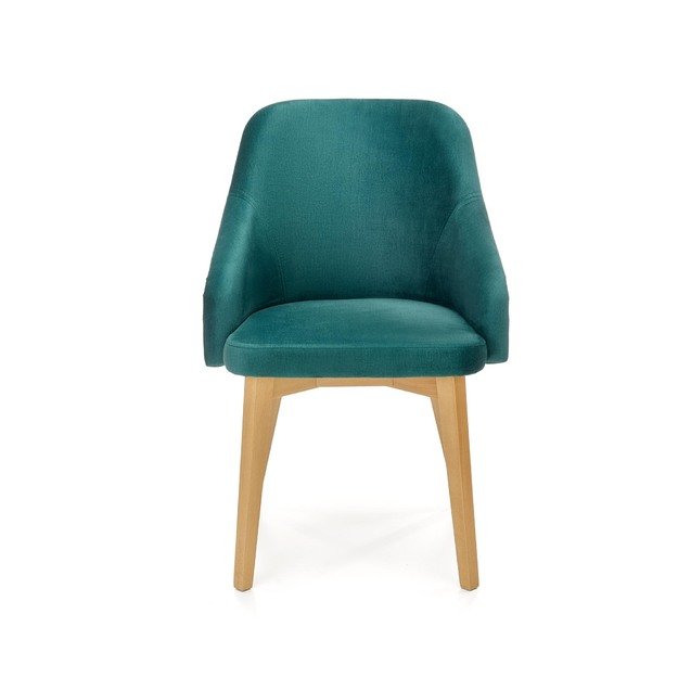 TOLEDO 2 chair, color: honey oak / MONOLITH 37 7