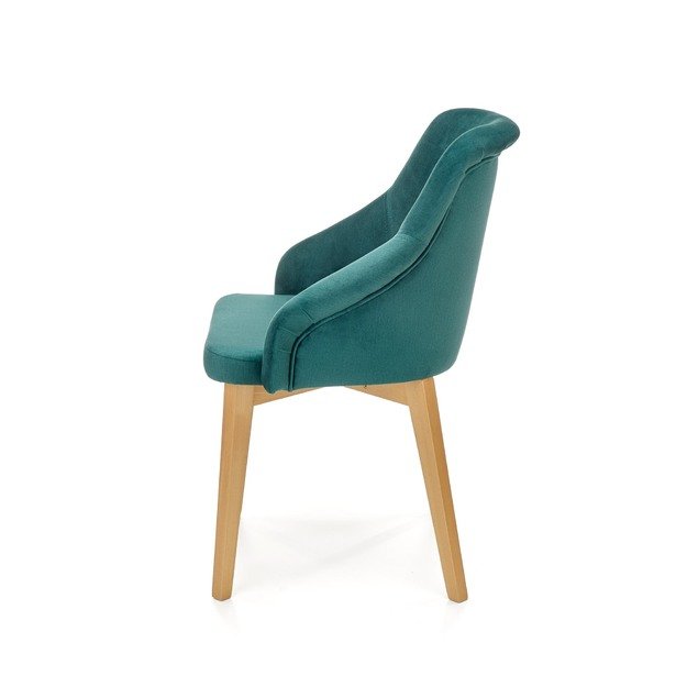 TOLEDO 2 chair, color: honey oak / MONOLITH 37 11