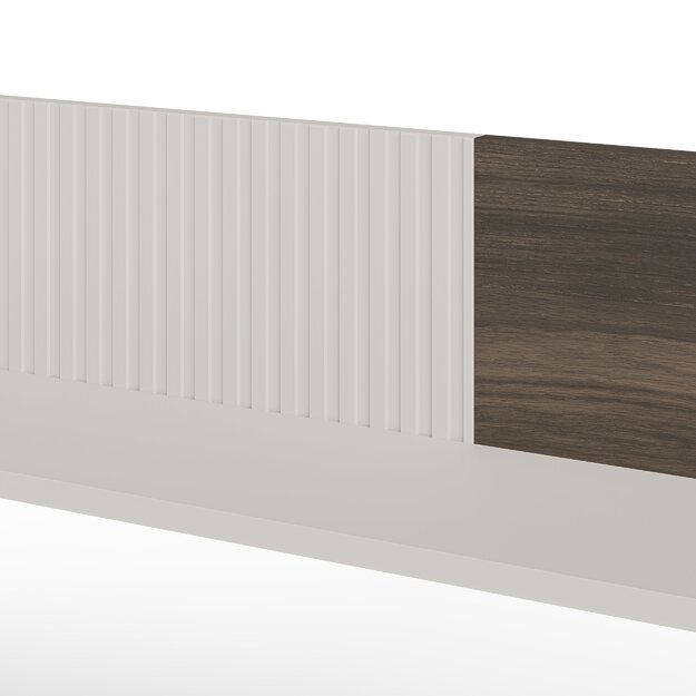 RANDOM 2 P-1 hanging shelf, color: cashmere / walnut / black 2