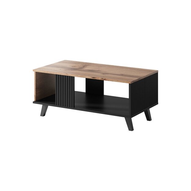 RANDOM LAW-1 coffee table, color: wotan oak/black 8