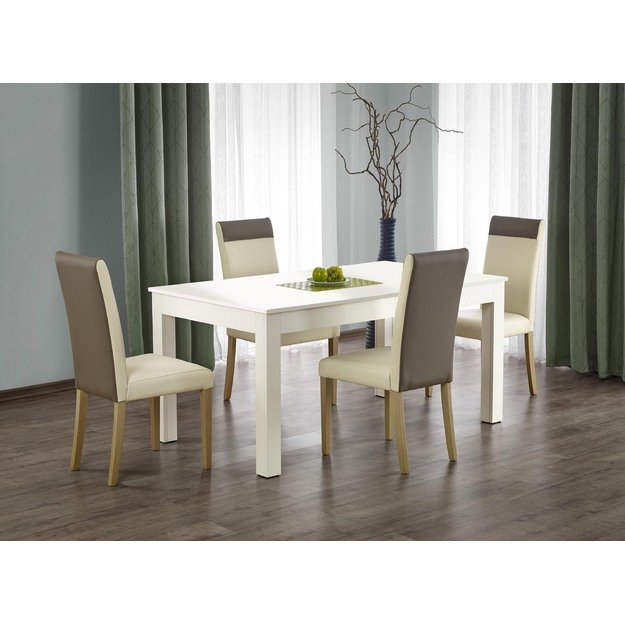 SEWERYN 160/300 cm extension table color: white