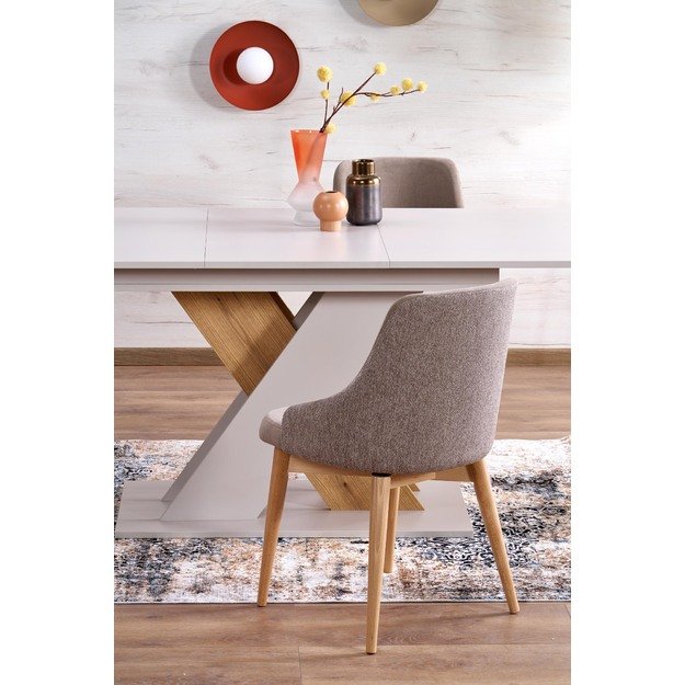 XARELTO extension table, cashmere / cremona oak 11