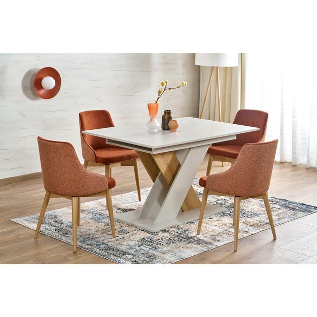 XARELTO extension table, cashmere / cremona oak 18