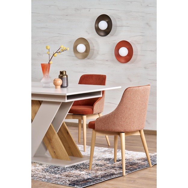 XARELTO extension table, cashmere / cremona oak 17