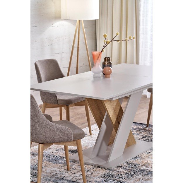 XARELTO extension table, cashmere / cremona oak 14