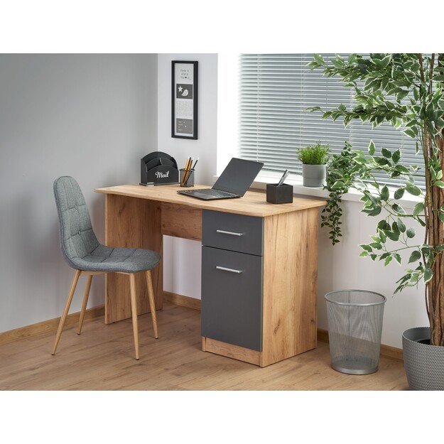 ELMO desk votan oak / antracite