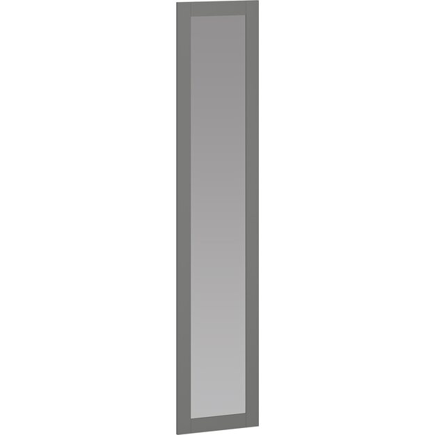 FORMO - F3 front with mirror for the MODULAR WARDROBE SYSTEM - dark grey
