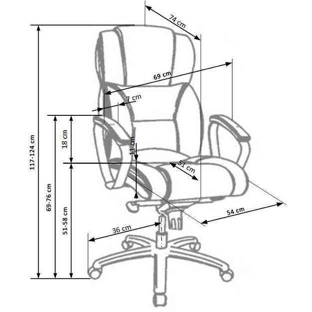 FOSTER chair color: dark brown 2