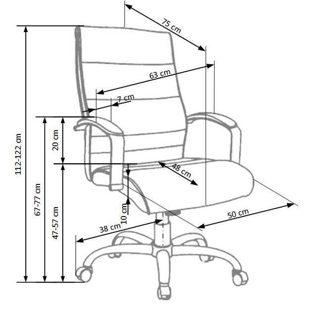 TEKSAS chair color: black 1