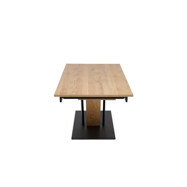 FANIS  extension table, natural / black 12