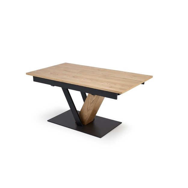 FANIS  extension table, natural / black 11