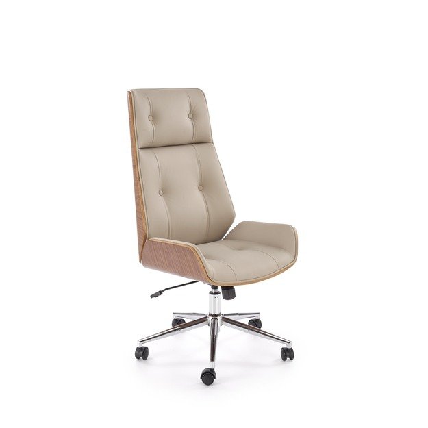 WEBSTER o.chair, walnut/beige 10