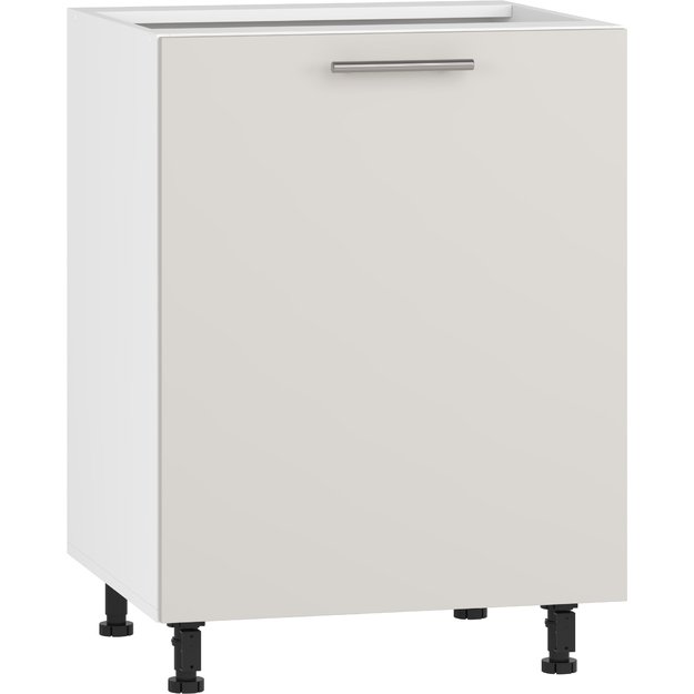 VENTO D-60/82 lower cabinet, color: white / cashmere