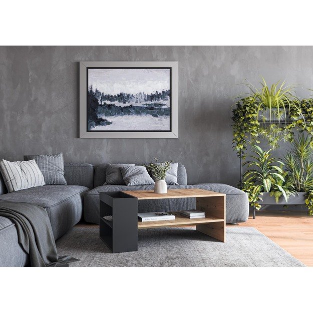 MURCIA c.table, artisan oak / black