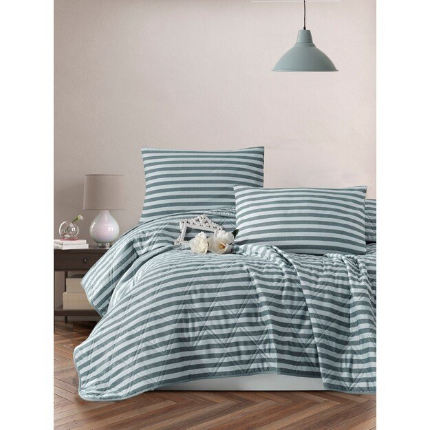 Water Yollu Saten - Green