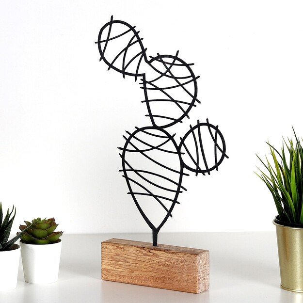 Cactus Round - Black 1