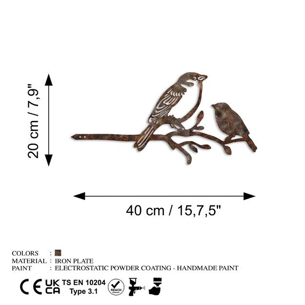 Bird On The Branch 02 - Brown 5