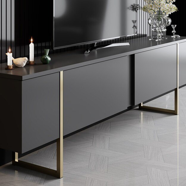 Luxe - Anthracite, Gold 2