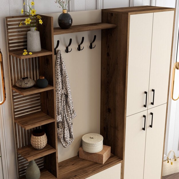 Viyana DA - Walnut, Cream 4