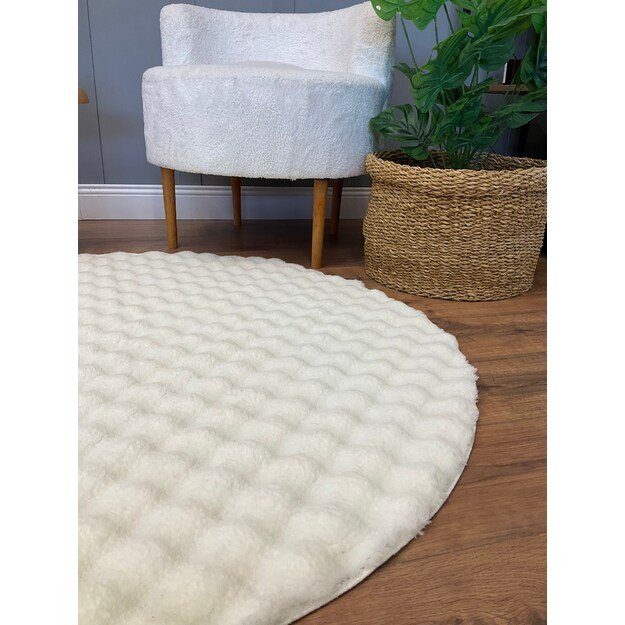 Puffy Bubble Yuvarlak - Cream 4