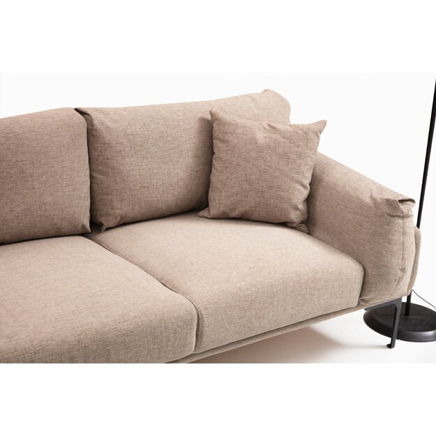 Leo Corner Left - Mocha 3