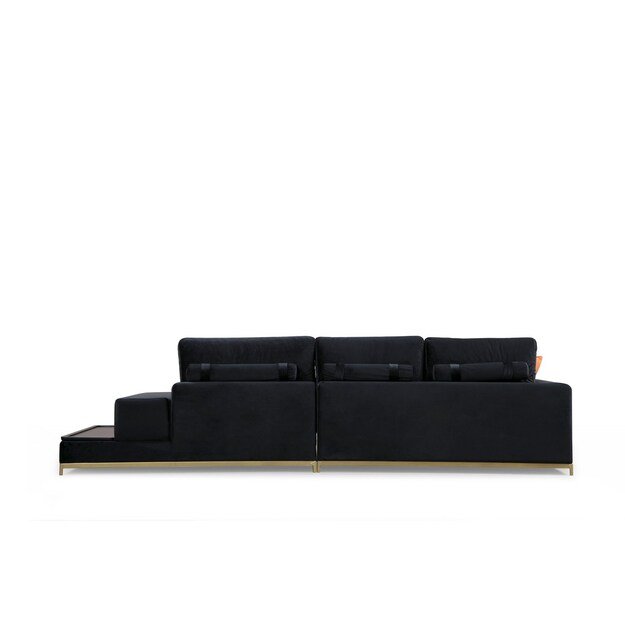 Line With Side Table - Black 14