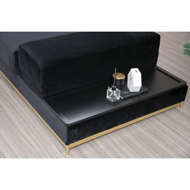 Line With Side Table - Black 4