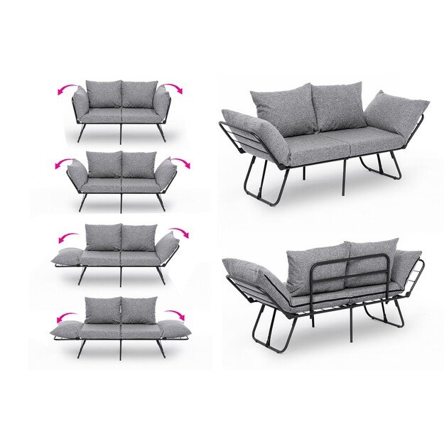 Viper 2-Seater - Light Grey 4