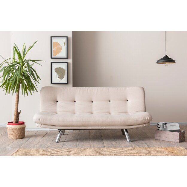 Misa Small Sofabed v3 - Cream