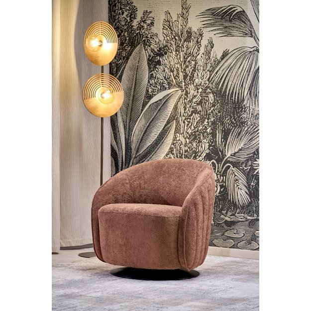 BASILIO leisure chair, brown