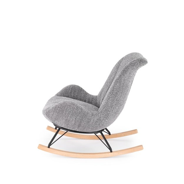 LUIS rocking chair, grey
