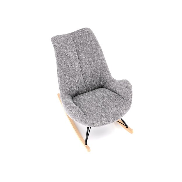 LUIS rocking chair, grey