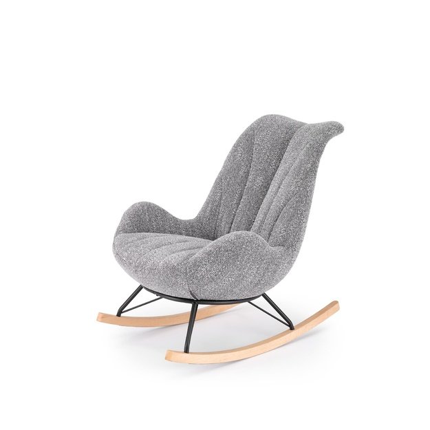 LUIS rocking chair, grey