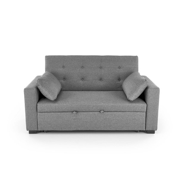 PAULINIO folding sofa color: beige 12