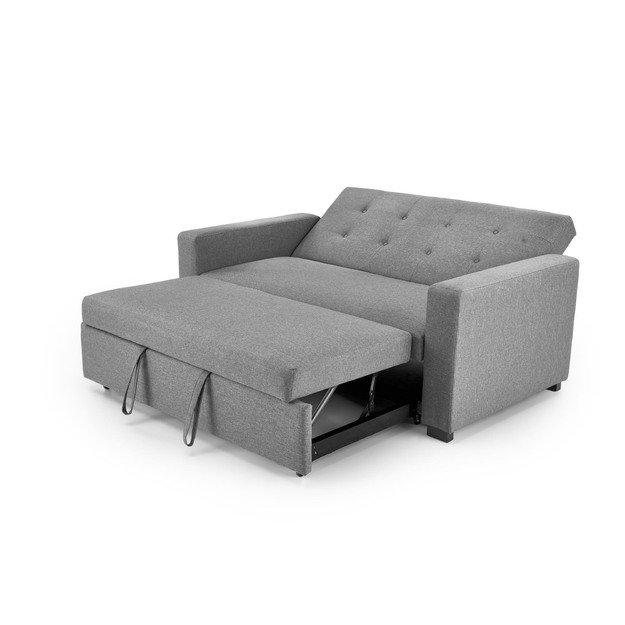 PAULINIO folding sofa color: beige 2