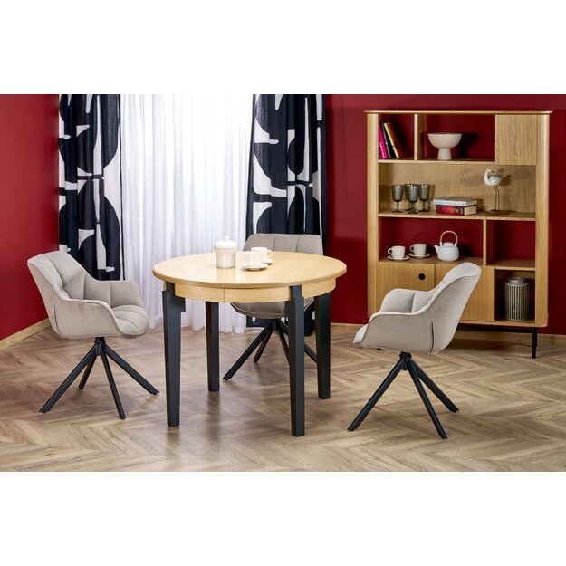 SORBUS table natural oak / cashmere