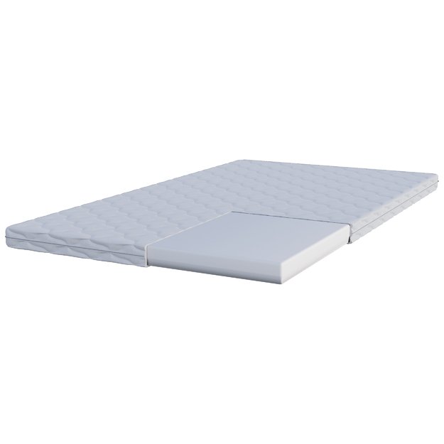 LARGO topper for bed 160, white