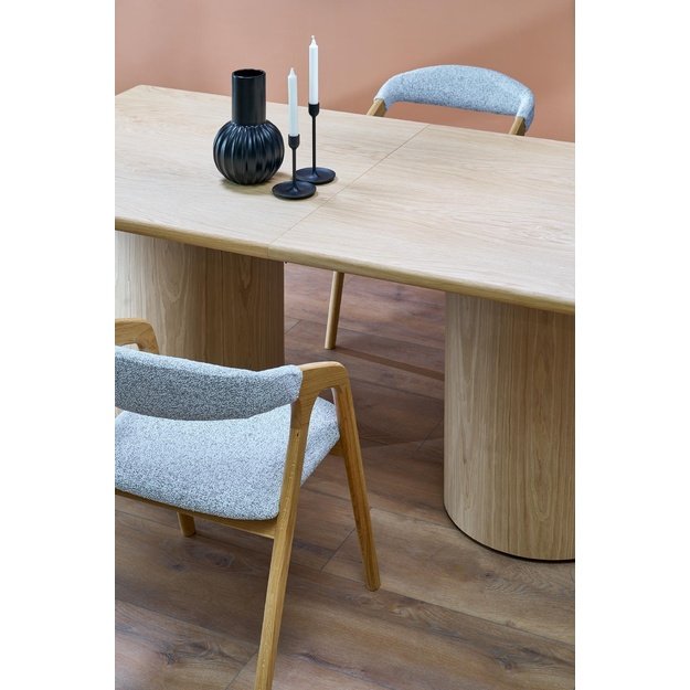 EVEREST extension table matt natural oak