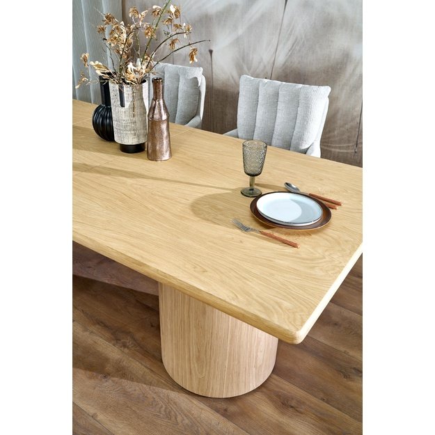 EVEREST extension table matt natural oak