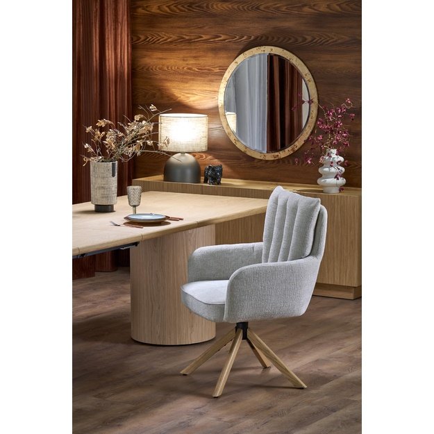 EVEREST extension table matt natural oak