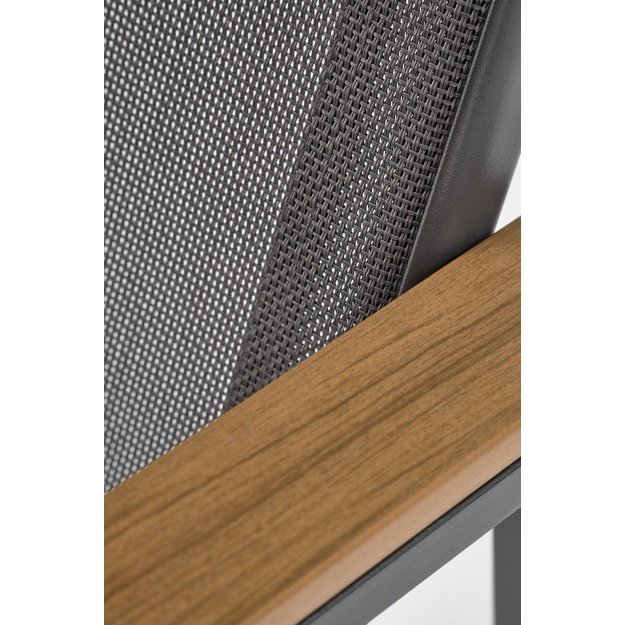 ZLATAN garden chair, color: d.grey / l.grey 4