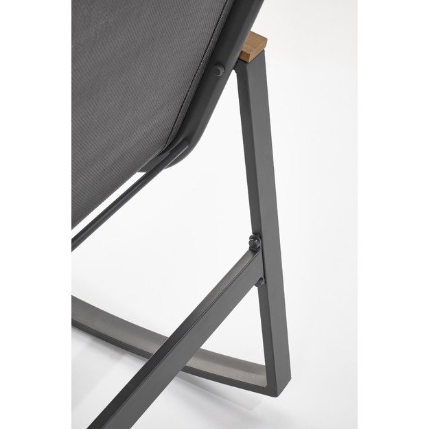 ZLATAN garden chair, color: d.grey / l.grey 6