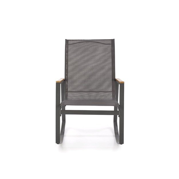 ZLATAN garden chair, color: d.grey / l.grey 7