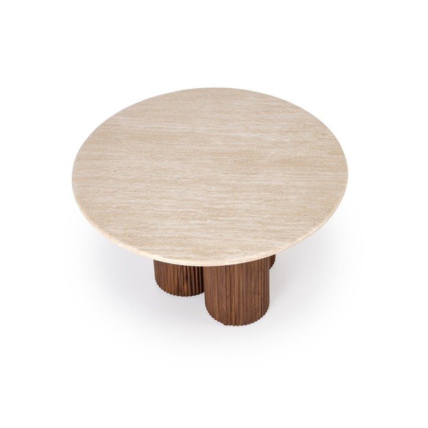 DOROTEA  c.table travertine / walnut 13