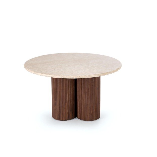 DOROTEA  c.table travertine / walnut 11