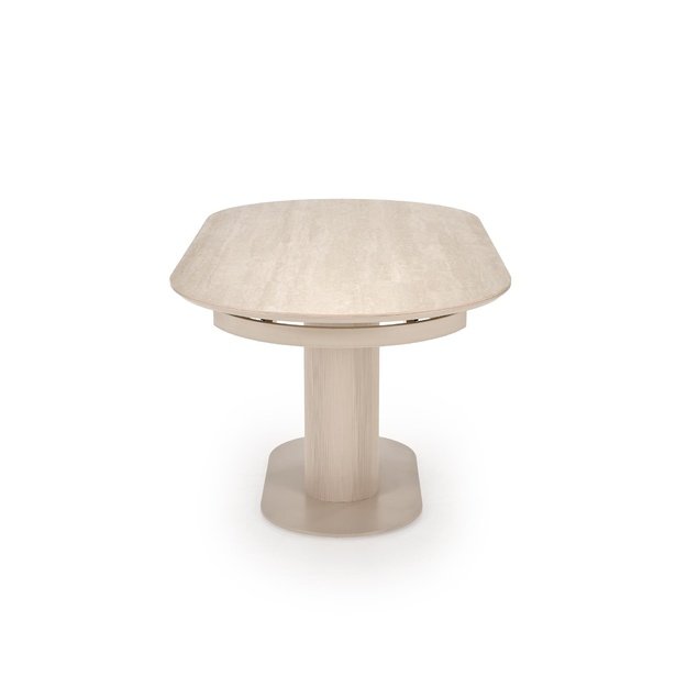 FALONE extension table, color: travertine / cashmere