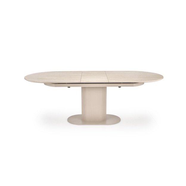 FALONE extension table, color: travertine / cashmere