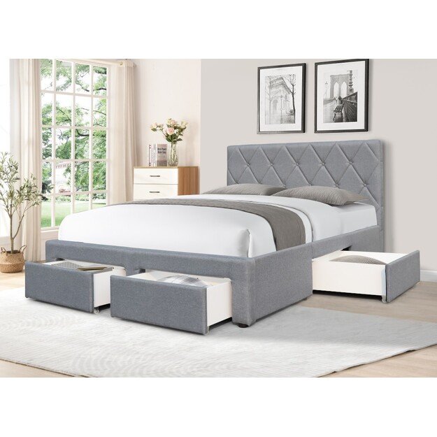 BETINA 140 bed with drawers