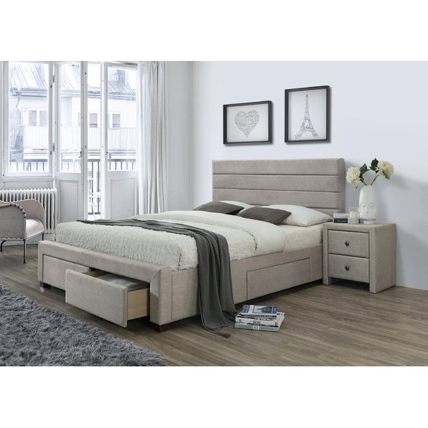 KAYLEON bed with drawers